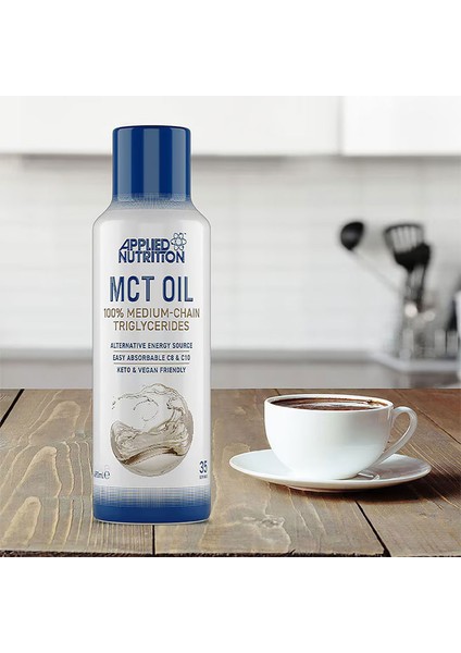 Mct Oil Keto C8-C10 490ML From Coconut Oil Keto & Low Carb Diet (35 Servings)