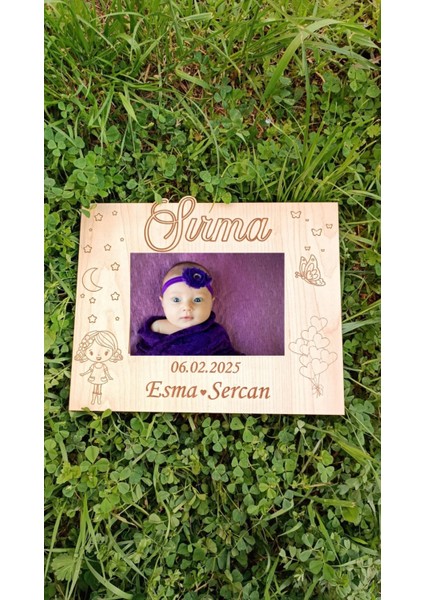Isme Özel Fotoğraf Çerçevesi