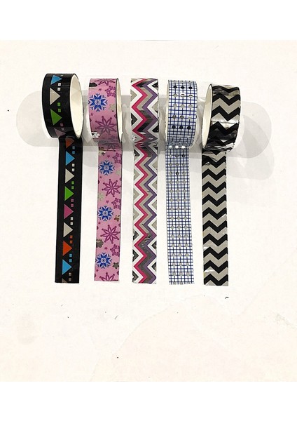 10 Adet Desenli Bant