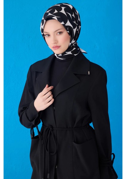 Saf Ipek Eşarp 4117D02( Twill Ipek) -5686