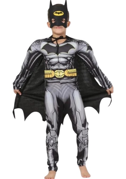 Batman Kaslı Çocuk Kostümü