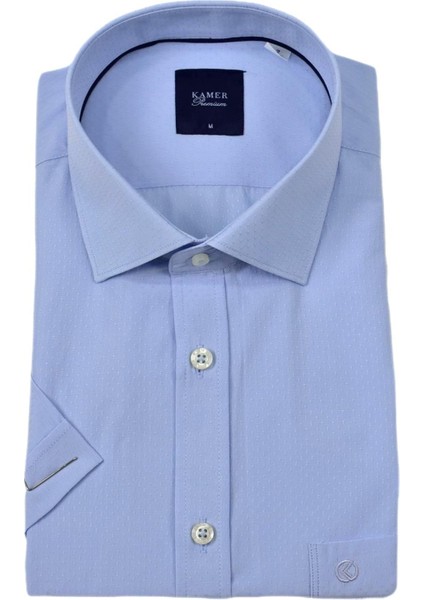 Erkek Klasik Armürlü Kısa Kol Gömlek 9402 BGL-ST04575 fiyatları