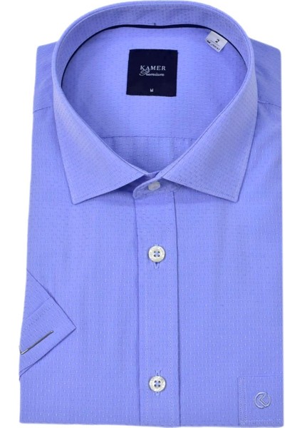 Erkek Klasik Armürlü Kısa Kol Gömlek 9402 BGL-ST04575 fiyatları