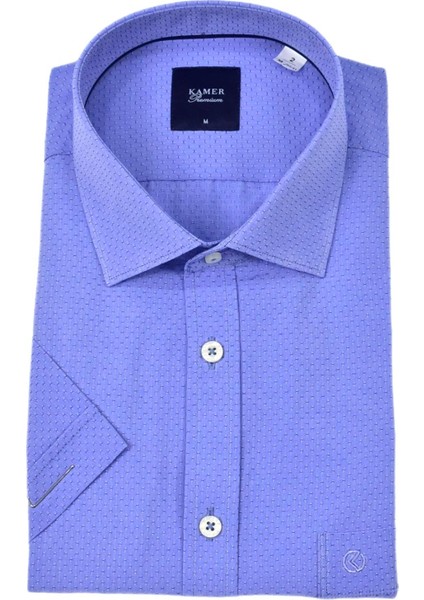 Erkek Klasik Armürlü Kısa Kol Gömlek 9402 BGL-ST04575 fiyatları