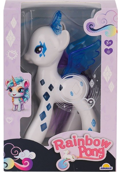 4385 Işıklı Unicorn Figür