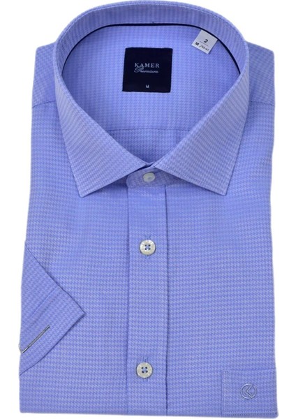 Erkek Klasik Armürlü Kısa Kol Gömlek 9406 BGL-ST04574 fiyatları