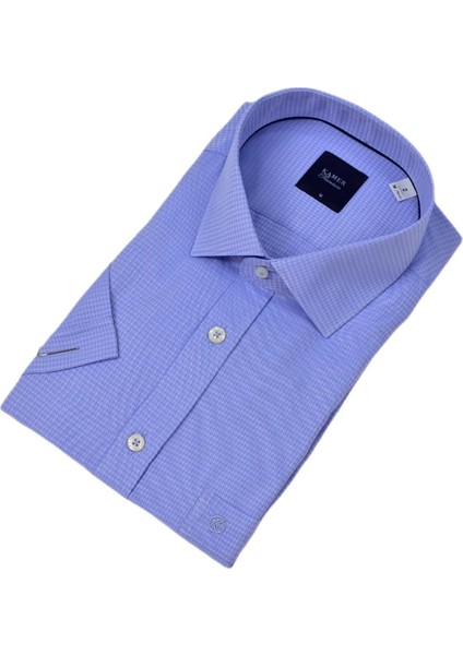 Erkek Klasik Armürlü Kısa Kol Gömlek 9406 BGL-ST04574 modelleri
