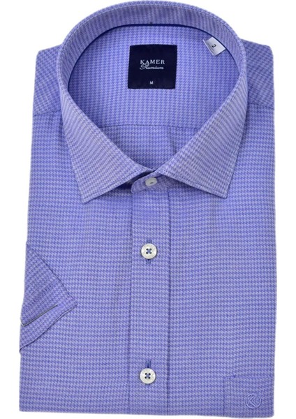 Erkek Klasik Armürlü Kısa Kol Gömlek 9406 BGL-ST04574 fiyatları