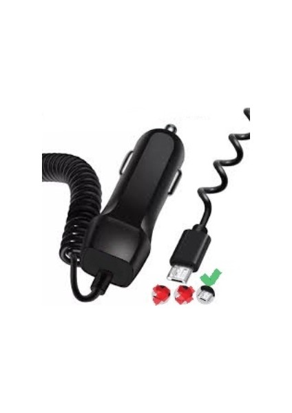 ESLIFETECH26AKSESUAR Araç Çakmaklık Şarj Cihazı Micro USB Girişli Tüm Mobil Cihazlar Için 1000MAH fiyatları