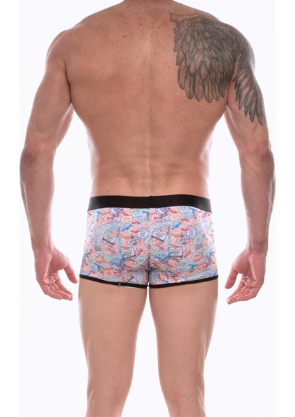 Erkek Desenli Boxer