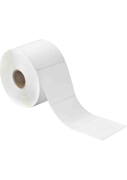 100 x 100 Pp Termal Etiket "polipropilen Termal" 1500'LÜK Rulo, 40MM Iç Kuka. Extra Güçlü Yapışkanlı "hotmelt". Yırtılmaz,ıslanmaz Etiket.