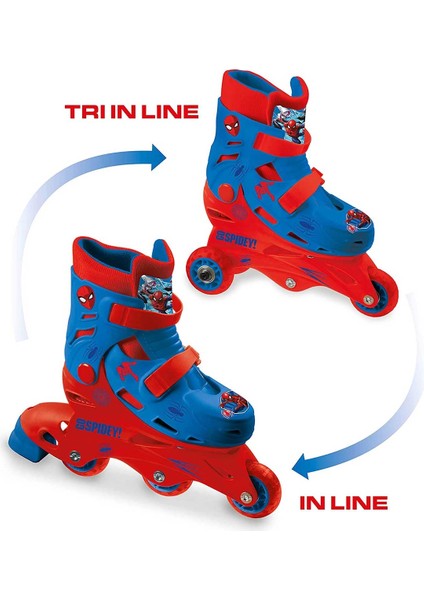 Hsyn Spiderman Inline 3 Teker Paten Akdenizpos Yeni