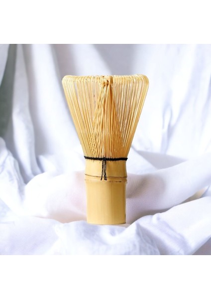 Bambu Whisk ve Bambu Scoop (El Yapımı Bambu Karıştırıcı ve Kaşık) ve Hediye 50 G Saf Matcha