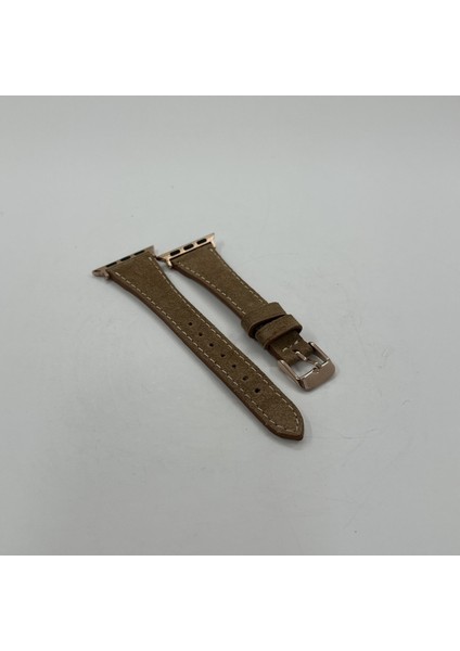 Bayan Velvet Deri Apple Watch Uyumlu Kordon
