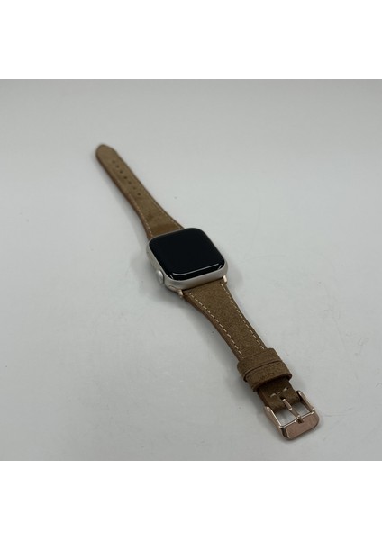 Bayan Velvet Deri Apple Watch Uyumlu Kordon fiyatları