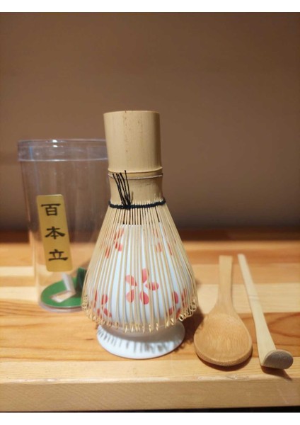 Bamboo Matcha Whisk Bambu Matcha Çırpma Seti