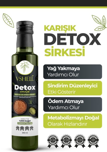 Matcha ve Kinoa Tohumlu Sirke 250ML