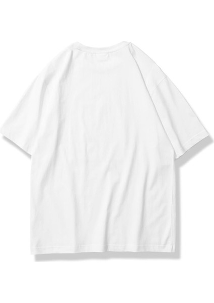 Unisex Matcha Tshirt Beyaz