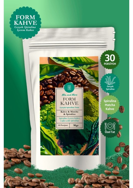 Form Kahve - Matcha & Kahve & Spirulina, 90 gr