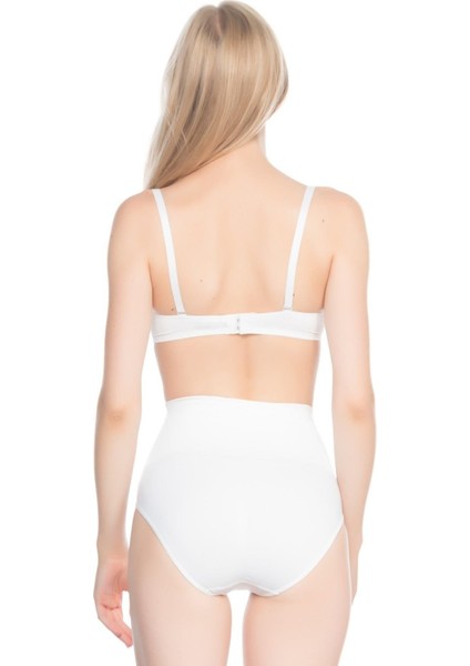 Beyaz Mı Emay 2021 Double Düşük Bel Slip Korse