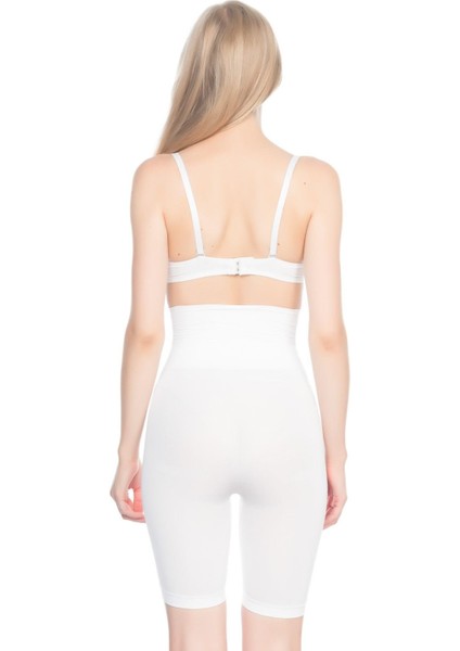 Beyaz Mı Emay 3200 Pantolon Altı Soft Double Boxer Korse