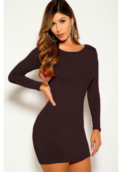 Sırtı Açık Mini Elbise modelleri