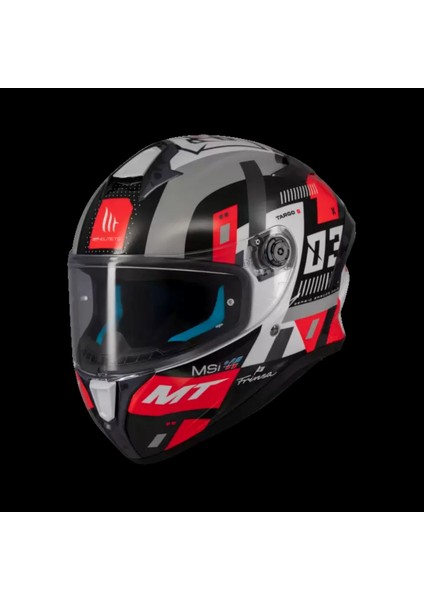 Targo S B5 Kırmızı Sergio Garcıa Full Face Kask