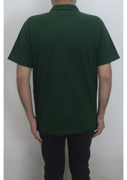 Fistan Store Erkek Düz Klasik Kesim Rahat Kalıp Tek Cepli Polo Yaka Tişört modelleri