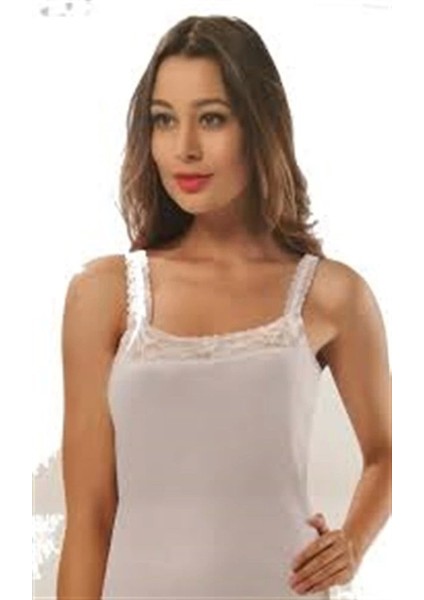 Erdem Bayan Ip Askılı Kaskorse Atlet 2117