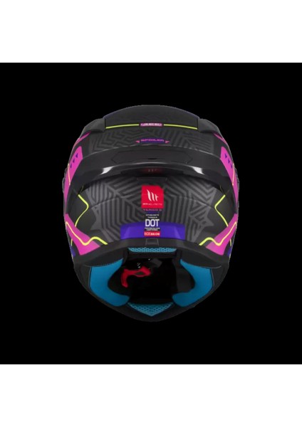 Targo S C8 Brık Mat Pembe Full Face Kask fırsatları
