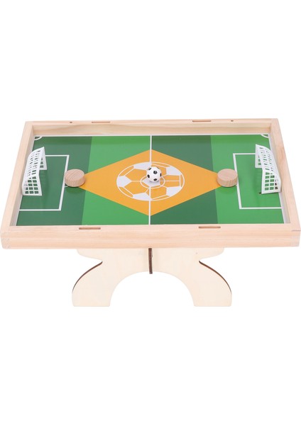 Çocuklar Için Mini Masa Üstü Futbol Bulmaca Eğlencesi 2 Oyuncu Eşleştirme Ebeveyn Çocuk Etkileşimi Çam Ağacı Futbol Oyun Tahtası (Yurt Dışından)