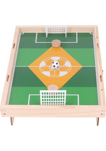 Çocuklar Için Mini Masa Üstü Futbol Bulmaca Eğlencesi 2 Oyuncu Eşleştirme Ebeveyn Çocuk Etkileşimi Çam Ağacı Futbol Oyun Tahtası (Yurt Dışından)
