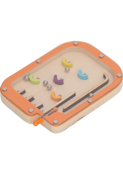Çocuklar Için Elde Taşınabilir Pinball Oyunu Eğitici Erken Öğrenme Parlak Renkli Ince Motor Güvenli Pinball Labirent Oyunu M (Yurt Dışından)