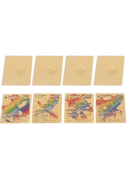 55 Adet Anime Kartları Taşınabilir Pvc Karikatür Desen Oyun Aksesuarları Anime Kart Paketleri Koleksiyonu Parti Siyah (Yurt Dışından)