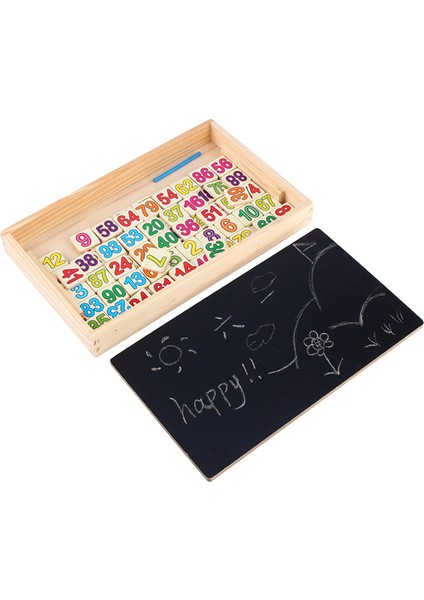 Matematik Oyuncak Çubukları Sayı Hesaplama Oyuncak Çocuklar Eğitici Ahşap Okul Öncesi Sayma Oyunu Oyuncak (Yurt Dışından)