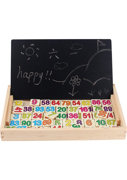 Matematik Oyuncak Çubukları Sayı Hesaplama Oyuncak Çocuklar Eğitici Ahşap Okul Öncesi Sayma Oyunu Oyuncak (Yurt Dışından)