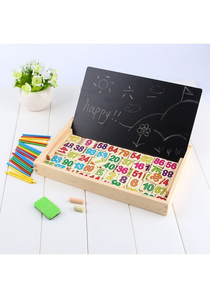 Matematik Oyuncak Çubukları Sayı Hesaplama Oyuncak Çocuklar Eğitici Ahşap Okul Öncesi Sayma Oyunu Oyuncak (Yurt Dışından)