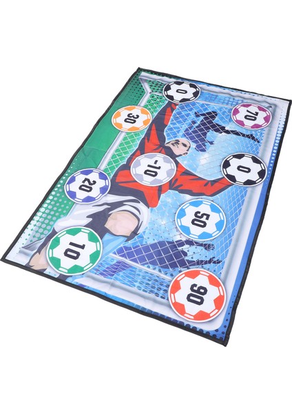 Futbol Topu Oyun Matı Seti Etkileşimli Çok Işlevli Güvenli Iç Mekan Dış Mekan Kullanımı Çocuklar Için Futbol Duvar Matı A Style 2 (Yurt Dışından)