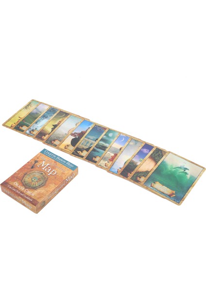 Kağıt Oyun Kartları Tarot Kartları Kehanet Tarot Destesi Etkileşim Tahta Oyunu Ingilizce Sürümü (Yurt Dışından)