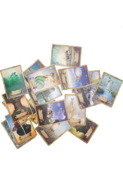 Kağıt Oyun Kartları Tarot Kartları Kehanet Tarot Destesi Etkileşim Tahta Oyunu Ingilizce Sürümü (Yurt Dışından)