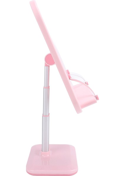 Sayfa Klipsli Ayarlanabilir Kitap Tutucu Çok Açı Ayarlı Alüminyum Çocuk Okuma Standı Dizüstü Bilgisayar Ders Kitabı Pembe (Yurt Dışından)