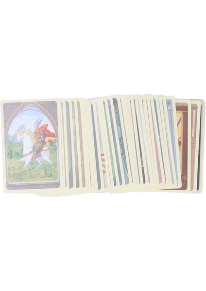 36 Adet Tarot Kartı Falcılık Oyun Kartları Parti Ailesi Için Gelecek Anlatan Tarot Tahta Oyunu (Yurt Dışından)