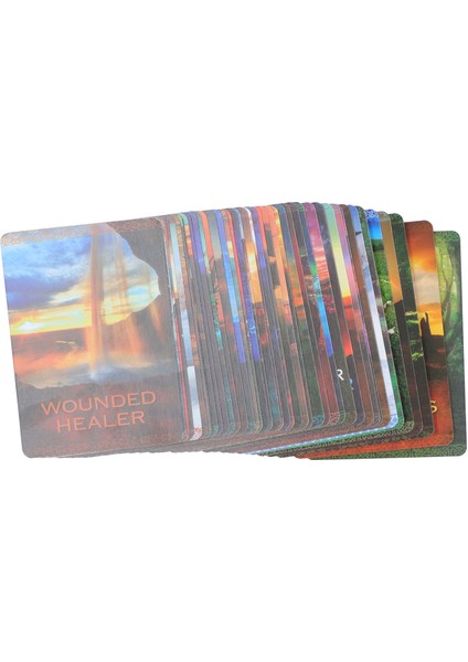 Kağıt Tarot Kartları Kehanet Oyun Kartları Parti Aile Etkileşimi Masa Oyunu Kartı Ingilizce Sürümü (Yurt Dışından)