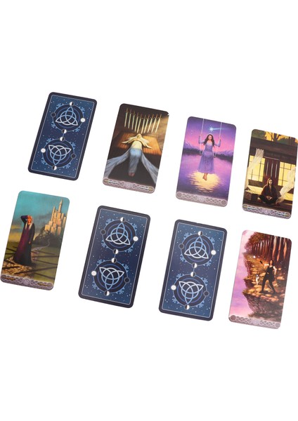 Tarot Kehanet Kartları Aile Etkileşimli Tahta Oyunu Bakır Baskı Kağıdı Oyun Kartlarıtarot Kartı (Yurt Dışından)