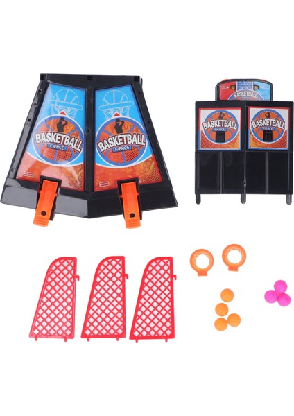 Masaüstü Basketbol Atış Oyunu Oyuncak Bulmaca Ilginç Parmak Mancınığı Basketbol Oyunu Oyuncak Parti Çift Oynama Için (Yurt Dışından)