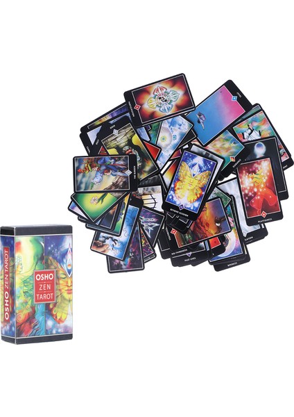 79‑deste Tarot Kartları Ingilizce Dil Etkileşimi Kehanet Oyun Kartları Tahta Oyunu (Yurt Dışından)