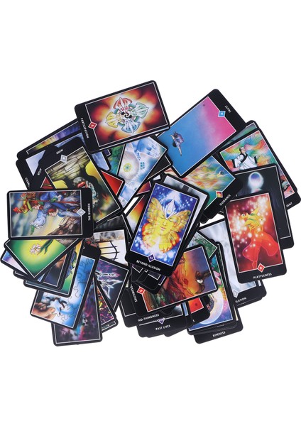 79‑deste Tarot Kartları Ingilizce Dil Etkileşimi Kehanet Oyun Kartları Tahta Oyunu (Yurt Dışından)