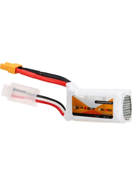 450mah Lipo Pil 60c Boşalma Oranı 7.4v 2s Xt30 Fiş Gücü Rc Araçlar Uçaklar Için