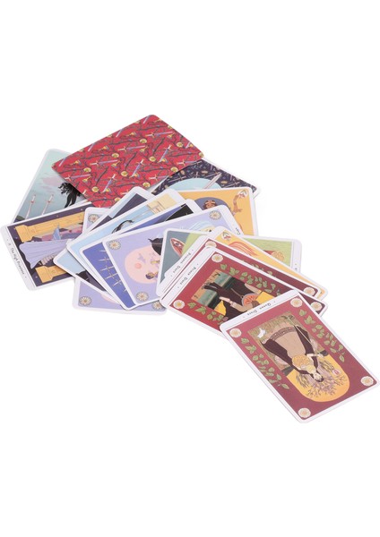 78 Parça Gerçek Kalp Sezgisel Tarot Klasik Bireysel Koçluk Kişisel Gelişim Tarot Kartları Destesi (Yurt Dışından)