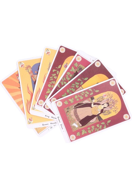78 Parça Gerçek Kalp Sezgisel Tarot Klasik Bireysel Koçluk Kişisel Gelişim Tarot Kartları Destesi (Yurt Dışından)